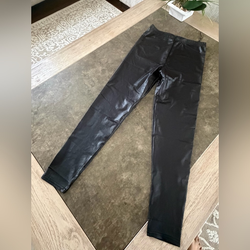 Connection 18 | Pants & Jumpsuits I Connection 8 Midrise Faux Leather... - Picture 4 of 9